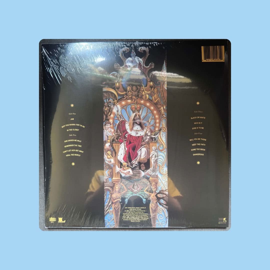 [Pre-order] Michael Jackson - Dangerous (2 LP Black Vinyl) (Category: Vinyls) located in Pasig City. Submitted by leyleyssa (Listing ID 1465850110, Image 2). Description: 📍 Pasig City ✨ Brand new & sealed 🚚 Shipping via Lalamove, Grab Express, or LBC 💸 Shipping fee c/o buyer 💳 MOP: GCash | Maya | Bank Transfer 📌A DP of ₱500 is required to secure your order. This will be deducted to the total amount. 💌 Feel free to message me for inquiries o