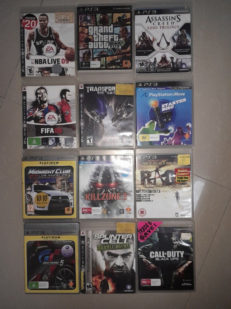 PS3 SLIM WITH 12 ORIGINAL DISCS (Category: PlayStation) located in Davao. Submitted by paoloxantiago (Listing ID 1464949923, Image 2). Description: Price is 6,000 but negotiable Includes console, hdmi and power cable, 2 psmove controllers, pseye and 12 discs North Davao.