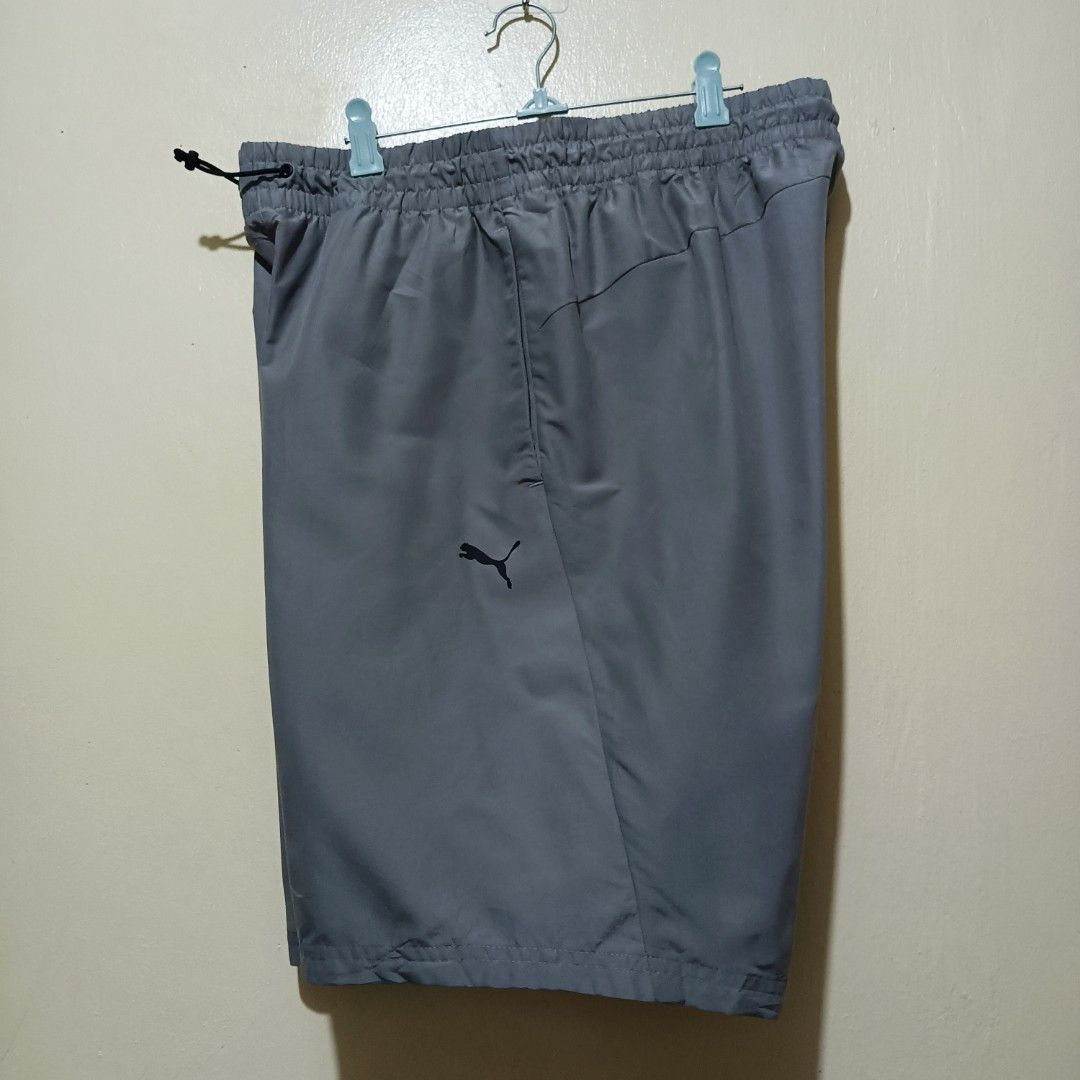 Puma Gray Athletic Shorts (Category: Shorts) located in Maydolong. Submitted by ThriftStreet.ph (Listing ID 1465867415, Image 1). Description: Puma Gray Athletic Shorts Size: XL on tag fits 32-36 Dimes: 32-36 Waist × 20.5 Length × 11 Leg Opening Excellent Condition 9.7/10 🔥 No Flaws Mine - ₱450+sf.