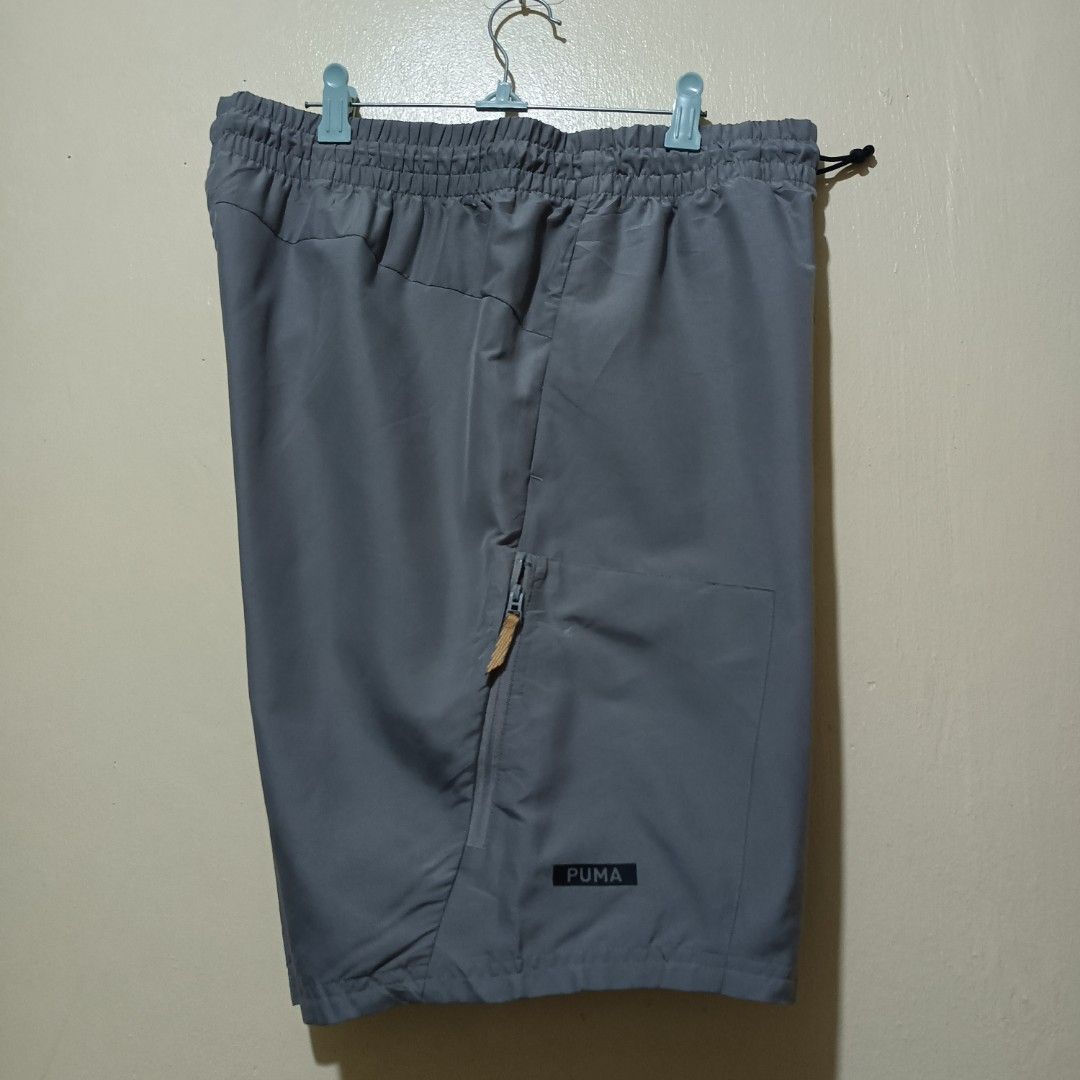 Puma Gray Athletic Shorts (Category: Shorts) located in Maydolong. Submitted by ThriftStreet.ph (Listing ID 1465867415, Image 2). Description: Puma Gray Athletic Shorts Size: XL on tag fits 32-36 Dimes: 32-36 Waist × 20.5 Length × 11 Leg Opening Excellent Condition 9.7/10 🔥 No Flaws Mine - ₱450+sf.