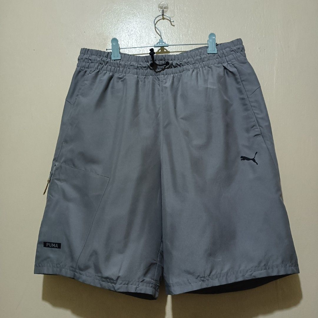 Puma Gray Athletic Shorts (Category: Shorts) located in Maydolong. Submitted by ThriftStreet.ph (Listing ID 1465867415, Image 3). Description: Puma Gray Athletic Shorts Size: XL on tag fits 32-36 Dimes: 32-36 Waist × 20.5 Length × 11 Leg Opening Excellent Condition 9.7/10 🔥 No Flaws Mine - ₱450+sf.