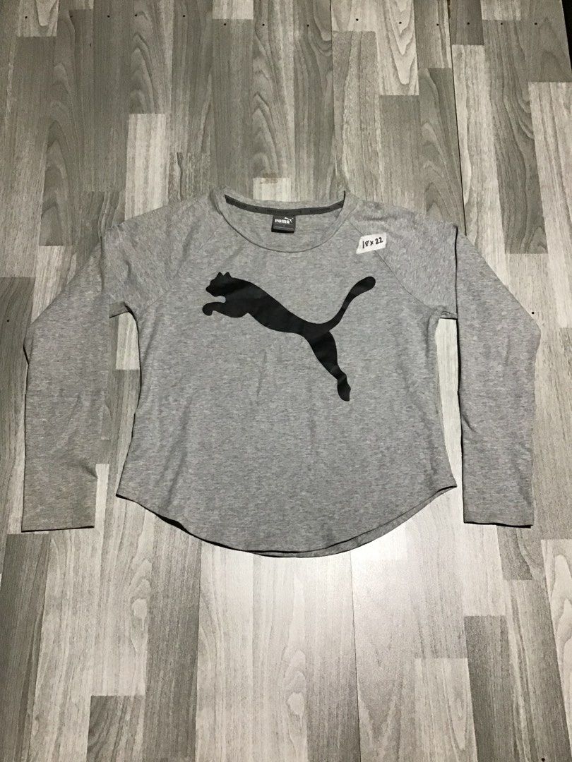 Puma grey long sleeve (Category: Longsleeves) located in Davao. Submitted by ljay.thriftedfinds (Listing ID 1465797059, Image 1). Description: .