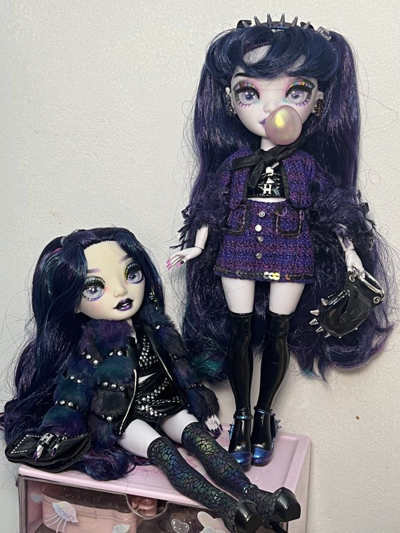 rainbow high/shadow high storm twins (Category: Kids Toys) located in San Fernando. Submitted by nala555 (Listing ID 1465878390, Image 2). Description: ✧ free shipping ✧ ♡ complete with all accessories except the stand (can double check if needed!) ♡ no major issues, but one doll may have very slight face yellowing ♡ slightly nego for sure buyer only ✿ 📍 pampanga 🚚 j&t / lalamove 💸 gcash / qr message me if you’d like more photos or close-up sh