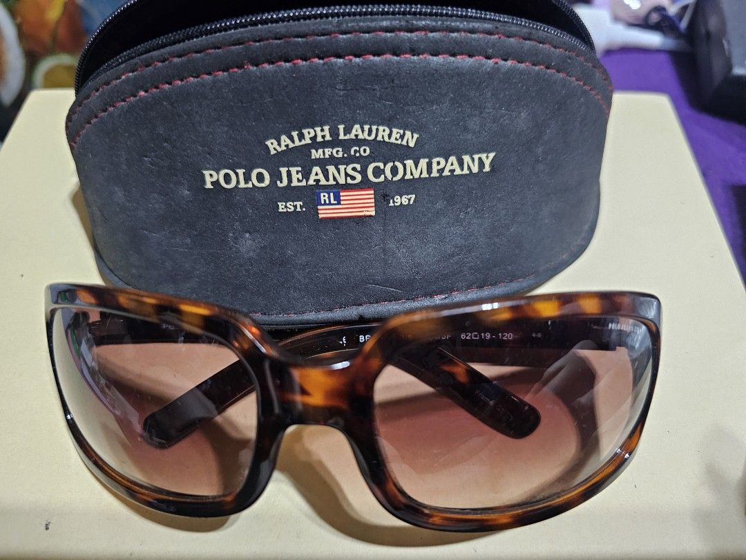 Ralph lauren Polo Eyeglass Sunglass (Category: Sunglasses & Eyewear) located in Manila. Submitted by onlinesmartshopping12 (Listing ID 1465898230, Image 1). Description: original used with minimal scratch.