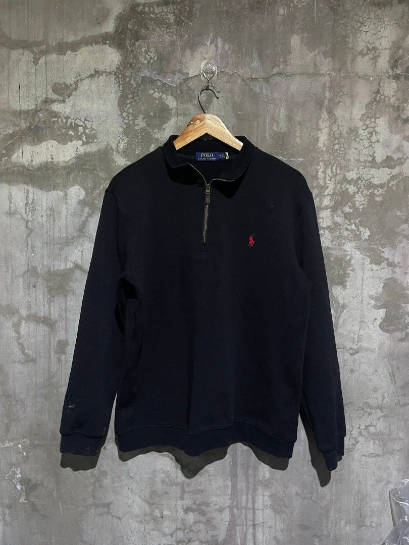 Ralph Lauren Qzip (Category: Formal Shirts) located in Manila. Submitted by kelly_thrifts (Listing ID 1465943401, Image 1). Description: Ralph Lauren Qzip Red Pony 10/10 Colorway Excellent Condition Authentic And Legit Width - 22 Length - 27.