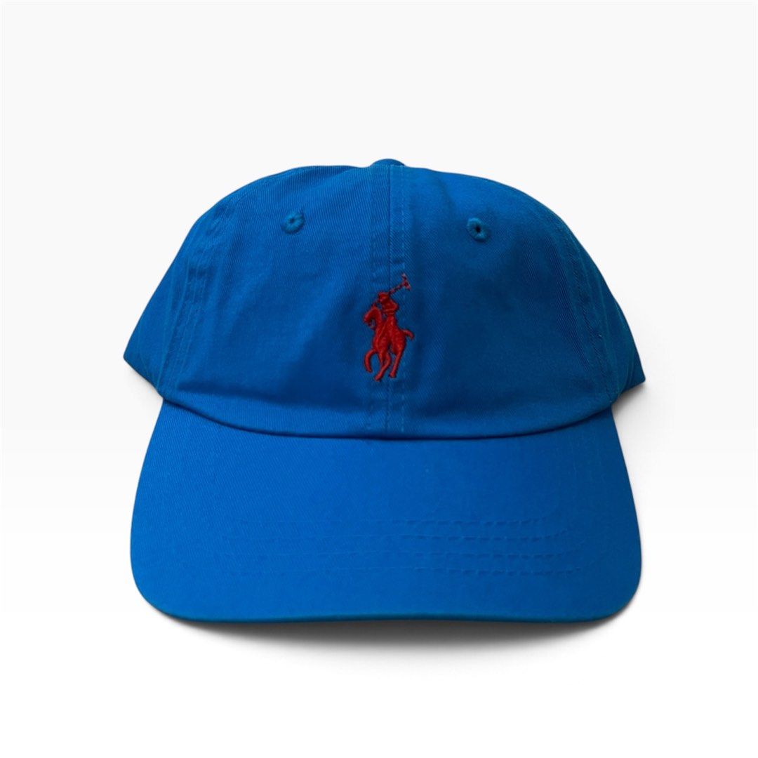 Ralph Lauren Unstructured Dad Hat - Blue 1 (Category: Caps & Hats) located in San Jose. Submitted by porkjowls (Listing ID 1465927095, Image 1). Description: Brand new Not sure if legit or not No issue.