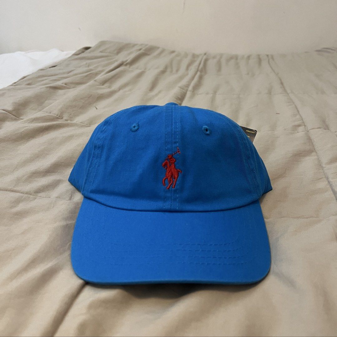 Ralph Lauren Unstructured Dad Hat - Blue 1 (Category: Caps & Hats) located in San Jose. Submitted by porkjowls (Listing ID 1465927095, Image 2). Description: Brand new Not sure if legit or not No issue.