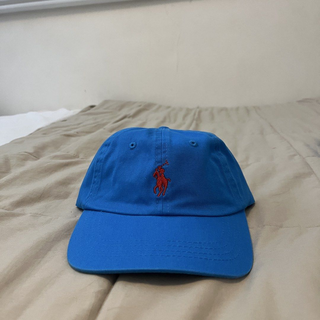Ralph Lauren Unstructured Dad Hat - Blue 2 (Category: Caps & Hats) located in San Jose. Submitted by porkjowls (Listing ID 1465927383, Image 2). Description: Brand new Not sure if legit or not No issue.