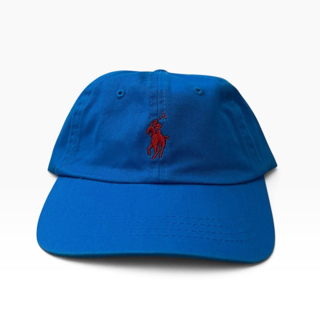 Ralph Lauren Unstructured Dad Hat - Blue 2 (Category: Caps & Hats) located in San Jose. Submitted by porkjowls (Listing ID 1465927383, Image 1). Description: Brand new Not sure if legit or not No issue.