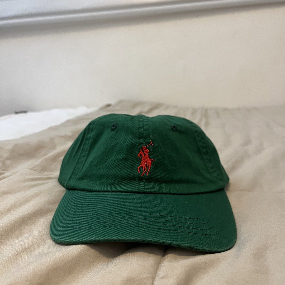 Ralph Lauren Unstructured Dad Hat - Green 2 (Category: Caps & Hats) located in San Jose. Submitted by porkjowls (Listing ID 1465928034, Image 2). Description: Brand new Authenticity not guaranteed No issue.