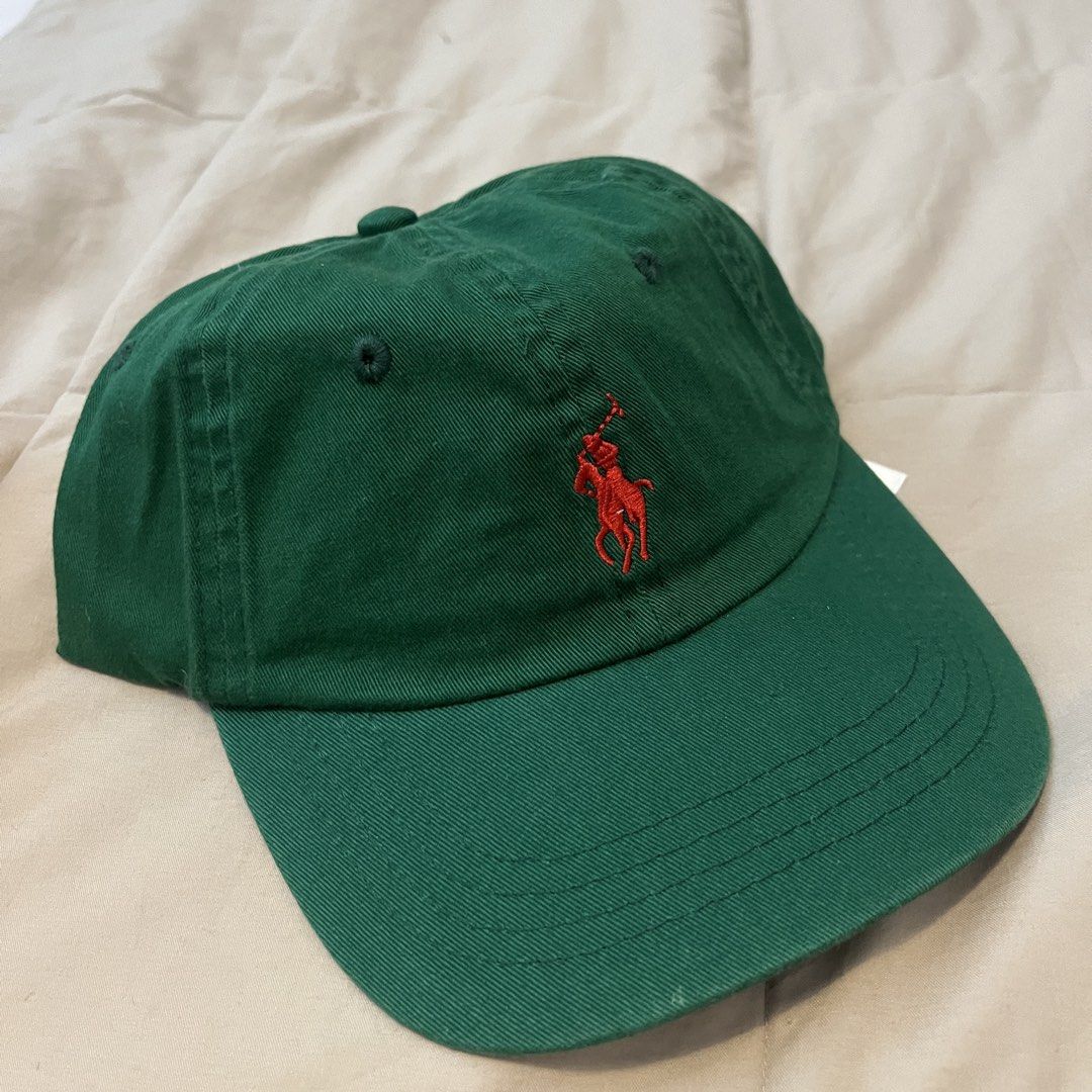 Ralph Lauren Unstructured Dad Hat - Green 2 (Category: Caps & Hats) located in San Jose. Submitted by porkjowls (Listing ID 1465928034, Image 3). Description: Brand new Authenticity not guaranteed No issue.