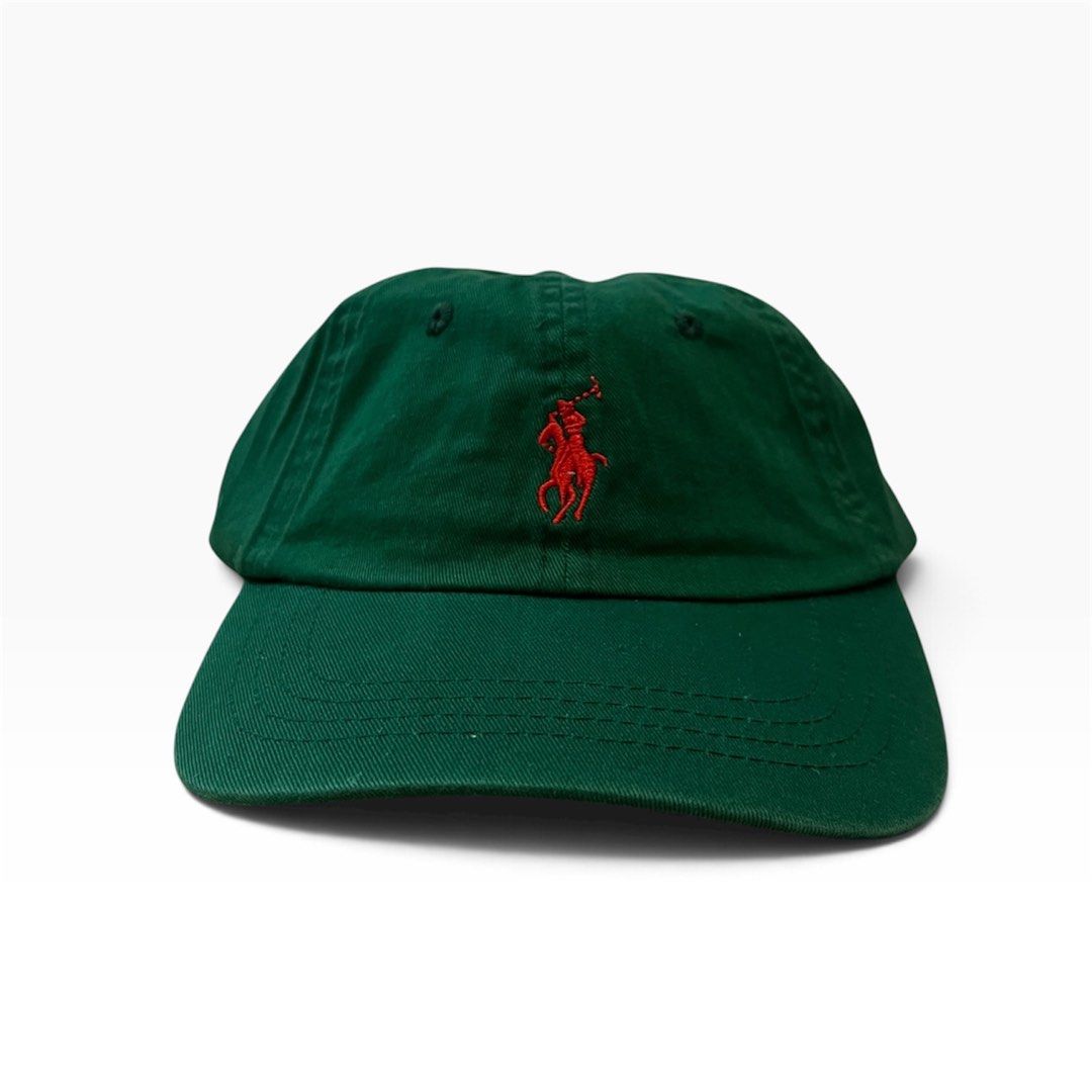 Ralph Lauren Unstructured Dad Hat - Green 2 (Category: Caps & Hats) located in San Jose. Submitted by porkjowls (Listing ID 1465928034, Image 1). Description: Brand new Authenticity not guaranteed No issue.