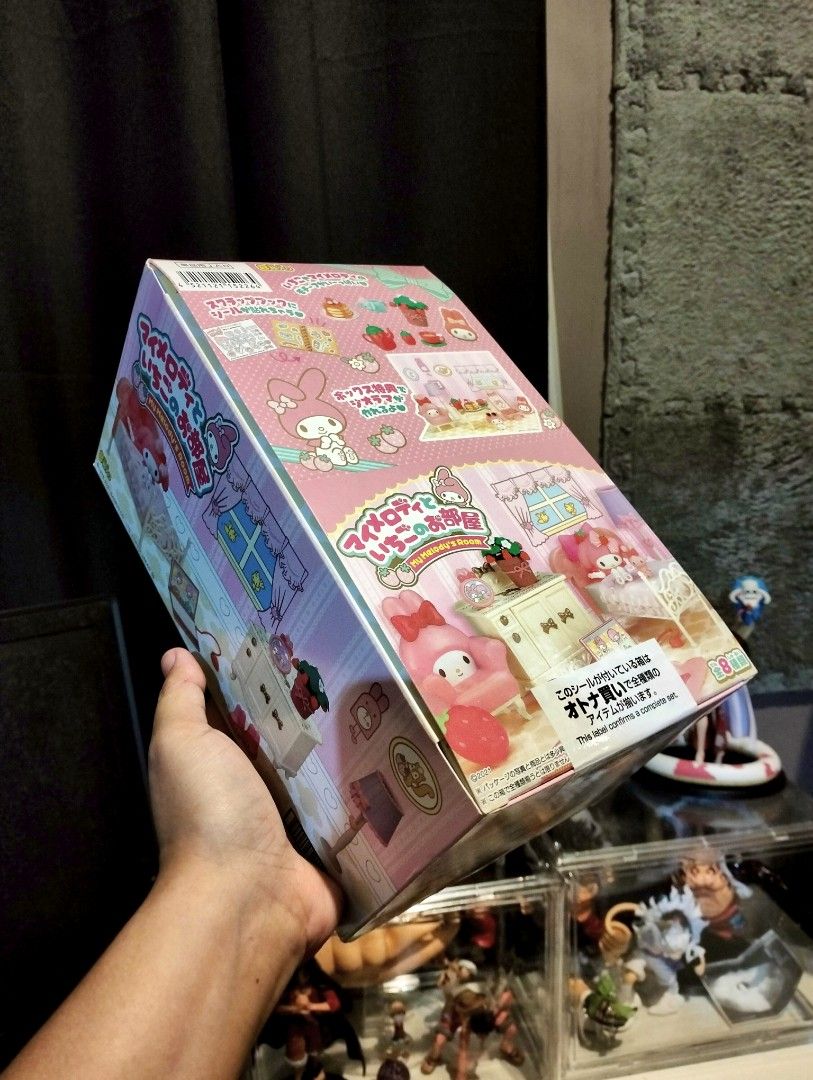 Re-ment Sanrio My Melody sealed complete 8 boxes BL (Category: Designer & Blind Box Toys) located in Manila. Submitted by alayassulittipidfinds (Listing ID 1465818451, Image 1). Description: complete set.
