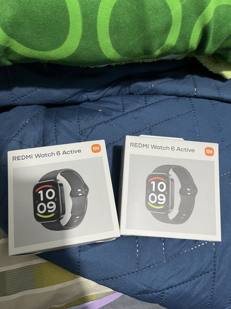Redmi watch 6 active (Category: Wearables & Smart Watches) located in Manila. Submitted by jns_31 (Listing ID 1465919285, Image 2). Description: 2599 srp, Im selling this for only 2k each Loc. San Juan City, we can do meet up Sm Stamesa or Old stamesa.