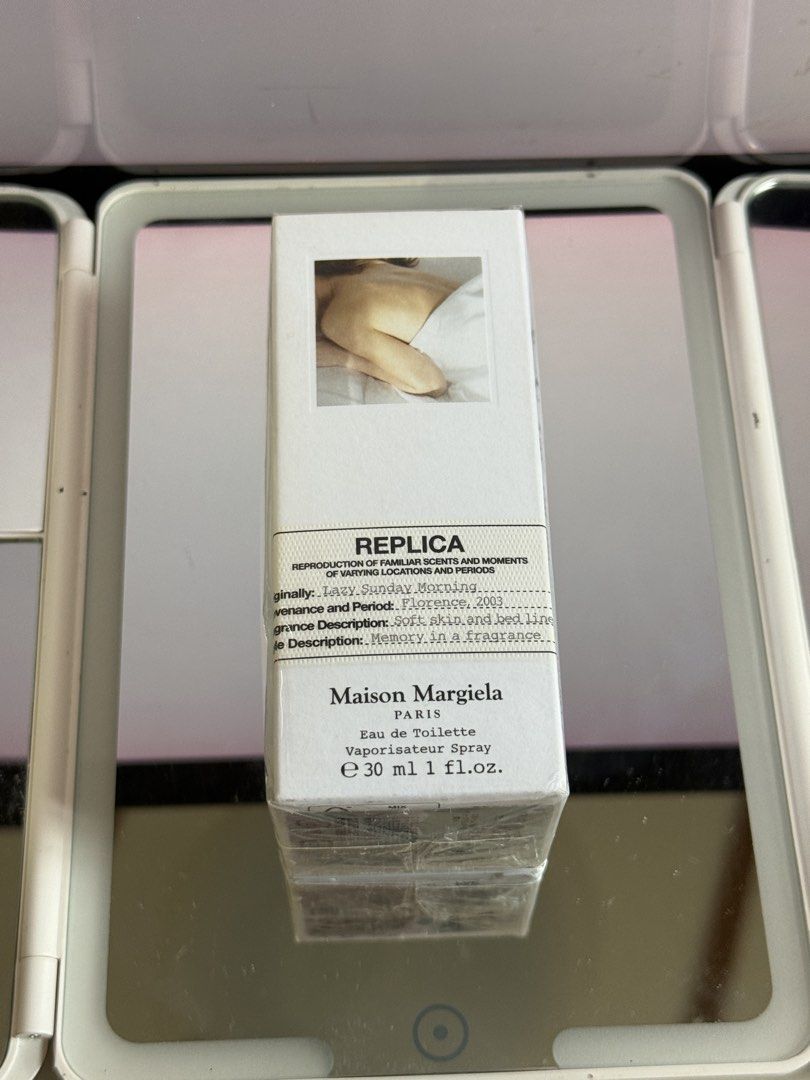 Replica lazy sunday morning EDT 30ml (Category: Fragrance & Deodorants) located in Quezon City. Submitted by iadourysl (Listing ID 1465780341, Image 2). Description: Replica Lazy sunday morning EDT 30ML - brand new ( sealed ) rfs - declutter .