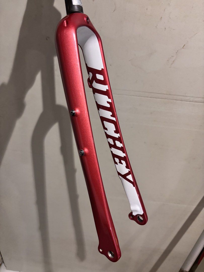 Ritchey WCS CARBON BREVET ROAD FORK (carbon) (Category: Bicycles) located in Marikina City. Submitted by dadan_montebello (Listing ID 1465912178, Image 1). Description: 🚴 RITCHEY WCS CARBON BREVET ROAD FORK 💎 Premium Carbon | Randonneuring | Long-Distance Road Builds Looking for a premium carbon fork for your next serious road or endurance build? This is for builders who know what they want. 👌 The Ritchey WCS Carbon Brevet Road Fork combines l