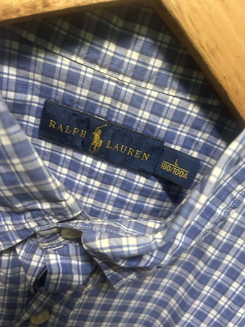 RL buttomdown (Category: Formal Shirts) located in Taytay. Submitted by dariusballesteros (Listing ID 1465827101, Image 2). Description: Large 22x28 .