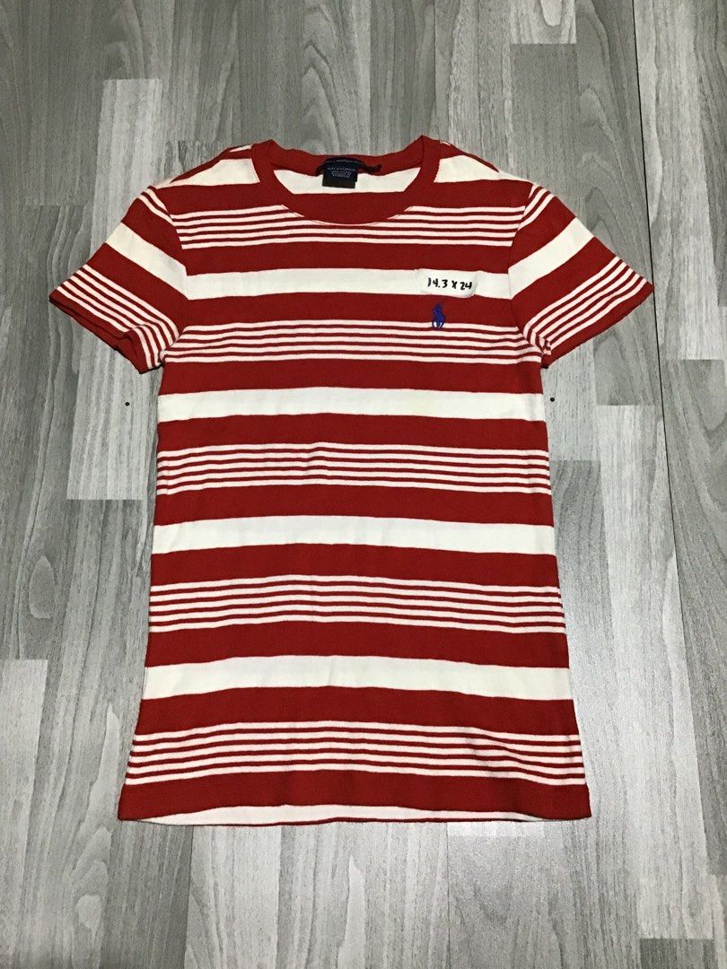 RL knitted blouse Women striped (Category: Blouses) located in Davao. Submitted by ljay.thriftedfinds (Listing ID 1465794561, Image 1). Description: .