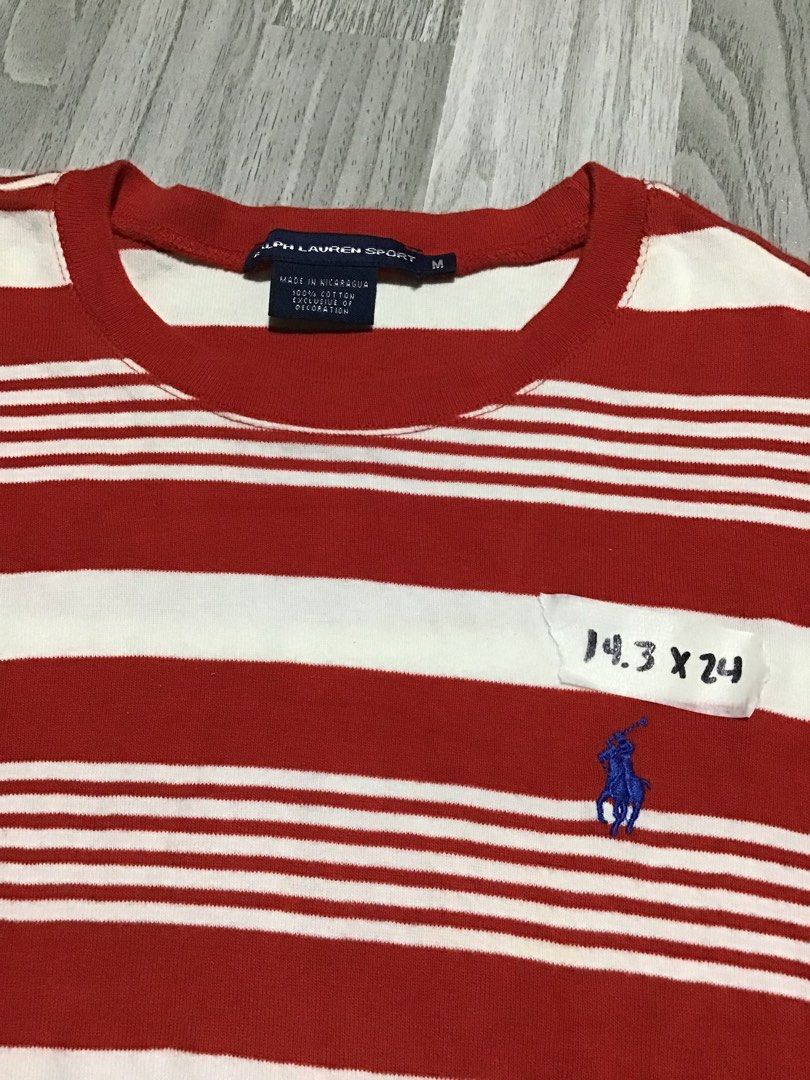RL knitted blouse Women striped (Category: Blouses) located in Davao. Submitted by ljay.thriftedfinds (Listing ID 1465794561, Image 3). Description: .