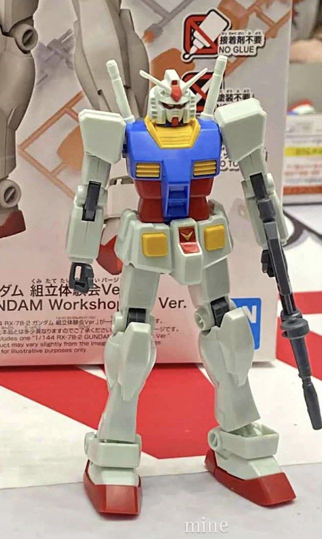 RX-78-2 Special Edition Gundam Model Kit Action Figure (Category: Gundam & Model Kits) located in Manila. Submitted by kirisei (Listing ID 1465780558, Image 1). Description: - Authentic Bandai 1/144 RX-78-2 Gundam (Gundam Factory Yokohama exclusive) - Easy snap-fit assembly, no glue required - Includes beam rifle and shield - Original box included - Multicolored plastic model, perfect for collection and display.