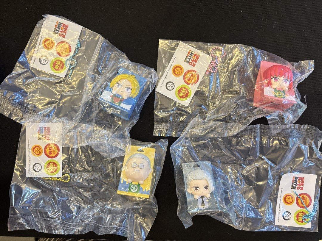Sakamoto Days lunchbox keychain (Category: Designer & Blind Box Toys) located in San Pedro. Submitted by mvriazy (Listing ID 1465856484, Image 1). Description: sakamoto days! lunchbox keychain onhand po :> 100 each • taro sakamoto (yellow & grey) • shin asakura • lu shaotang • shishiba ❌ gaku - SOLD • heisuke ❌ slur - SOLD ❌ natsuki seba - SOLD.