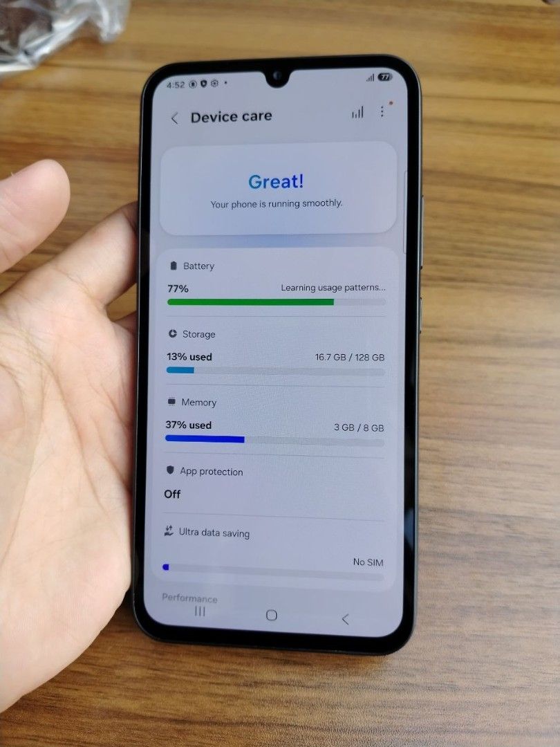 Samsung A34 5G (Category: Samsung) located in Manila. Submitted by misakicakes (Listing ID 1465859642, Image 2). Description: Samsung A34 5G Very smooth No issue 8/128 Unit only lang po Super tagal nito ma lowbatt Unli check Unli reset Gagamitin na lang 7,999 only .