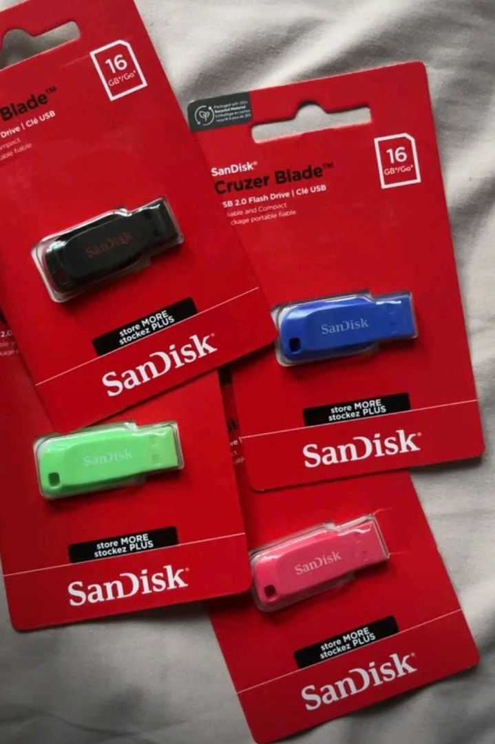 Sandisk Flashdrive Original (Category: Other Gadgets) located in Manila. Submitted by luna1111111 (Listing ID 1465770762, Image 3). Description: 🔥 BRAND NEW ORIGINAL FLASH DRIVES FOR SALE 🔥 ​100% Authentic | Fast Transfer Speed | Sealed & Ready to Ship 🚚💨 ​📌 PRICE LIST: ​16 GB — ₱490 ​32 GB — ₱589 ​64 GB — ₱758 ​128 GB — ₱1,220 ​✨ Why Choose These? ✔️ Original & Guaranteed Brand New ✔️ Compact, Durable & Portable ✔️️ Perfect for Students, Wo