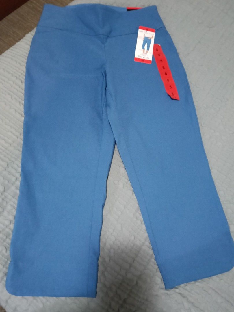 S.C. & CO. 360 Tummy Control Pants Blue Size 8 (Category: Jeans) located in Manila. Submitted by rebysarmie22173 (Listing ID 1465927934, Image 2). Description: - Brand: S.C. & CO. - Style: 360 tummy control pants with a high-waisted, clean-front fit - Size: 8 - Color: Bright blue - Condition: Brand new with original store tags attached, never worn - Features: Comfortable stretch fabric for all-day ease - Perfect for: Office wear, daily styling, a