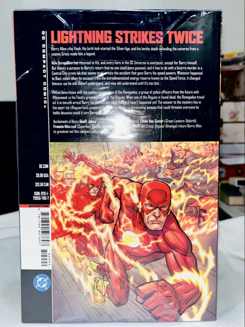 Sealed & Brandnew The Flash Rebirth Compact comic (Category: Comics & Manga) located in Cavite. Submitted by mqaelaa (Listing ID 1465821216, Image 2). Description: The Flash Rebirth Compact Comic ⭐️SEALED AND BRAND NEW 🌟AUTHENTIC W/ Plastic Cover Shipping via J&T/ GGx/ Lalamove Pm if interested!.