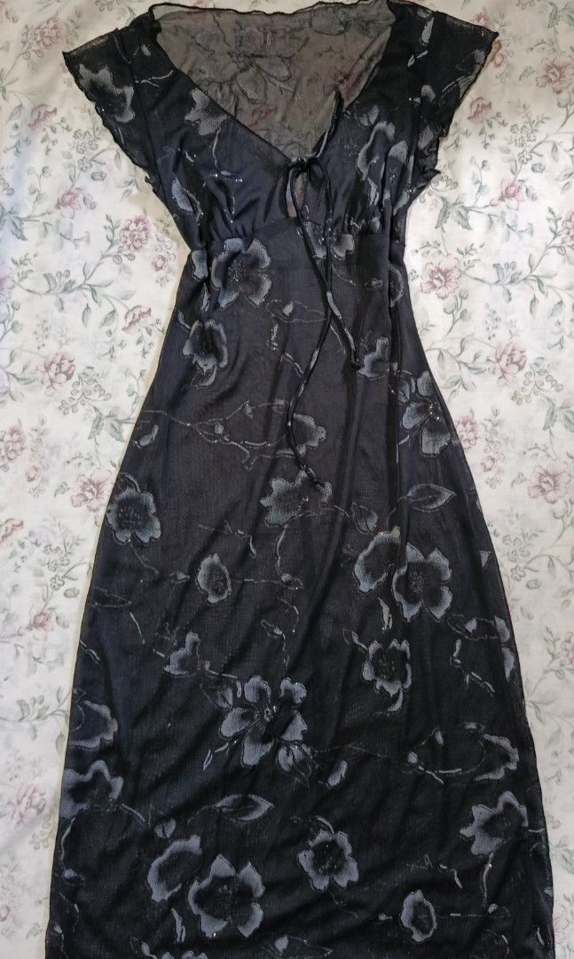 SEE THROUGH DRESS (Category: Dresses) located in Manila. Submitted by itzme_acquaria (Listing ID 1465840357, Image 2). Description: XS-S SEE THROUGH.