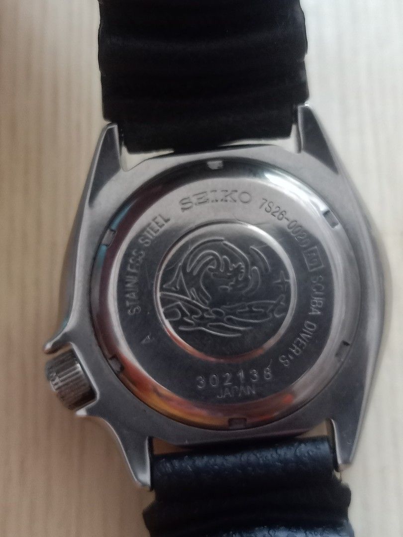 Seiko automatic (Category: Men's Watches) located in Las Pinas. Submitted by the_recycle_shop (Listing ID 1465764929, Image 3). Description: Original 7s26 seiko automatic 42mm large good working condition.