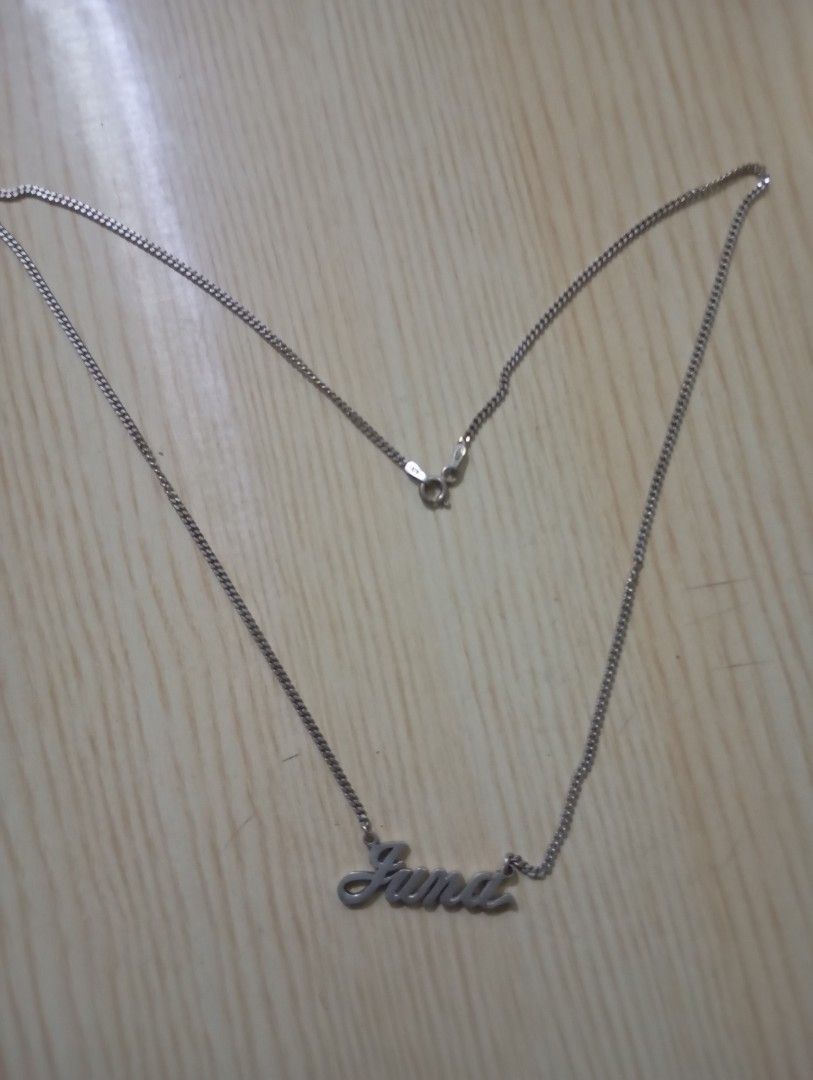 Silver necklace (Category: Other Accessories) located in Las Pinas. Submitted by quick_deals_great_finds2 (Listing ID 1465872683, Image 1). Description: Silver 925.