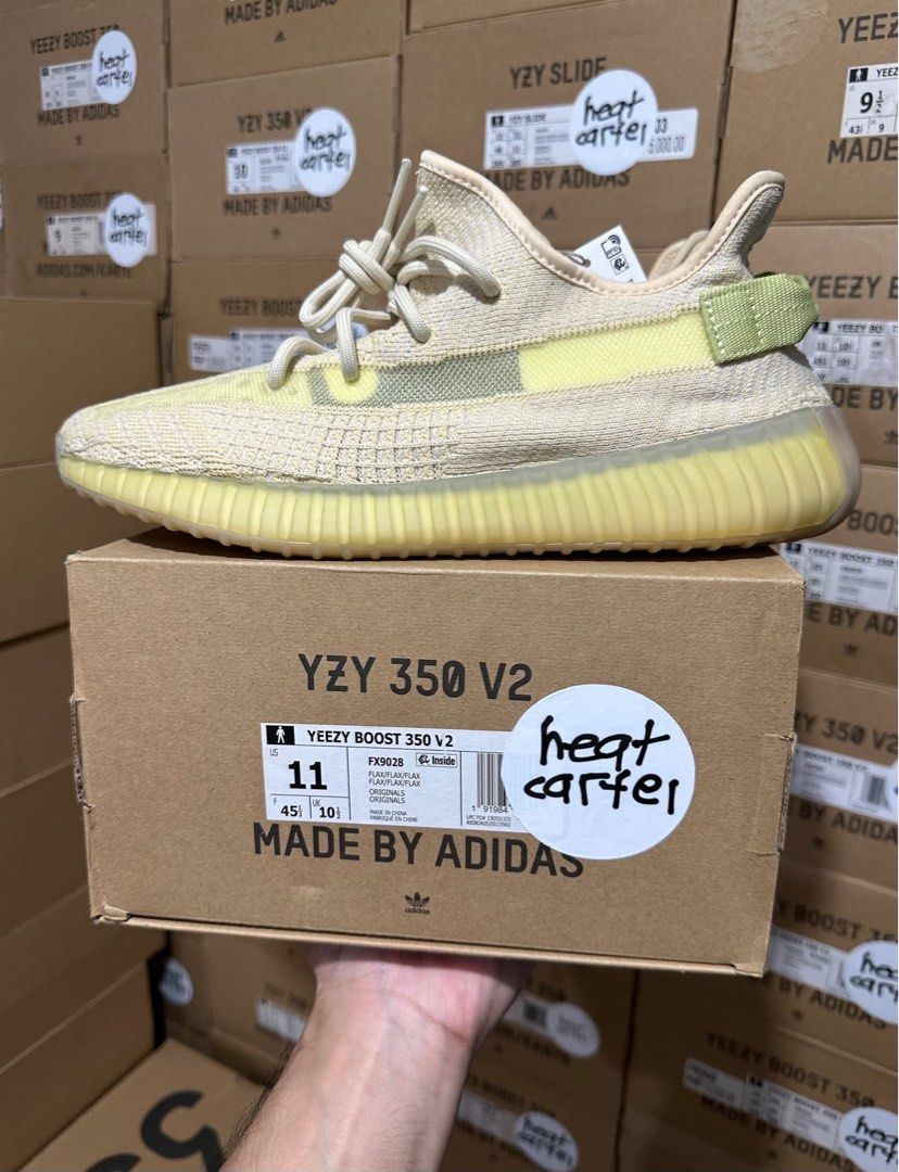 size 11 Yeezy 350 V2 & 380 (Category: Sneakers) located in Cavite. Submitted by heatcartel_ (Listing ID 1465810799, Image 1). Description: all size 11 mens Yeezy 350 V2 and 380 COD/COP nationwide 🚚 Flax brand new ₱12,500 yzy 380 Pyrite brand new ₱8,500 MX Rock brand new ₱12,500 Beluga rf pass as brand new ₱12,500 vermosa / evia alabang / ATC / MOA meet up📍.