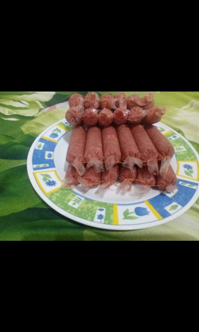 Skinless-longganisa (Category: Chilled & Frozen Food) located in Manila. Submitted by zinqou (Listing ID 1465796689, Image 3). Description: skinless-24 pcs/ 1kilo_ 180 php longganisa-22-24pcs/1 kilo php imbutido-5pcs/1kilo php.