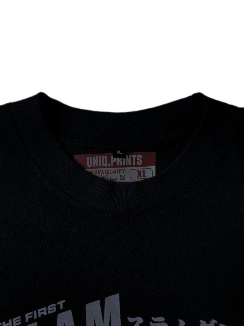 Slam Dunk Tshirt (Category: Tshirts & Polo Shirts ) located in Bani. Submitted by thriftmaggots.ph (Listing ID 1465788837, Image 3). Description: Slam Dunk Shirt Claim for 400php + Shipping fee Large fit XL 22/28 No issue No backdesign 9/10 Condition & Color Payment first via gcash Loc pangasinan, luzon.
