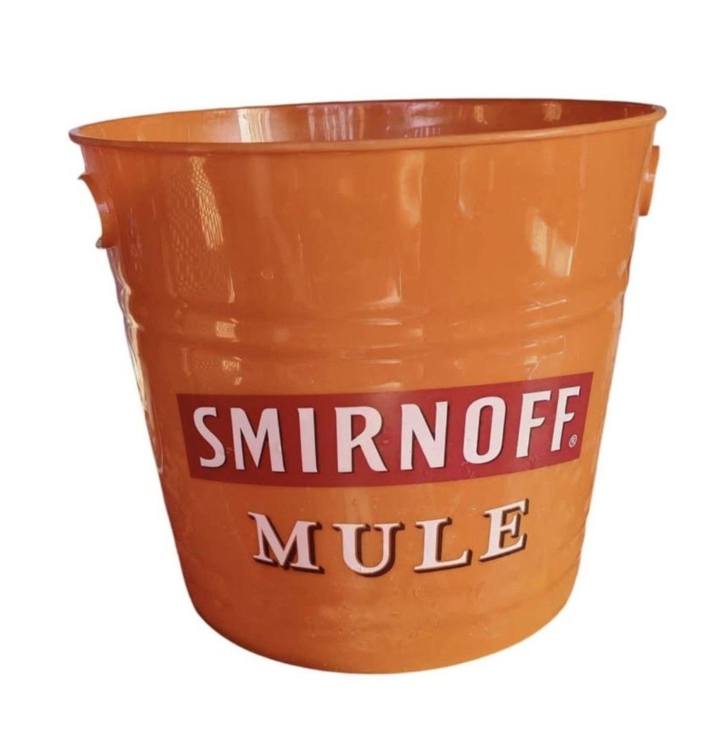 Smirnoff ice bucket (Category: Community) located in Quezon City. Submitted by plantcorner (Listing ID 1465798745, Image 1). Description: 350 isa Na stock lang po ito di nagamit 10 pcs avail.