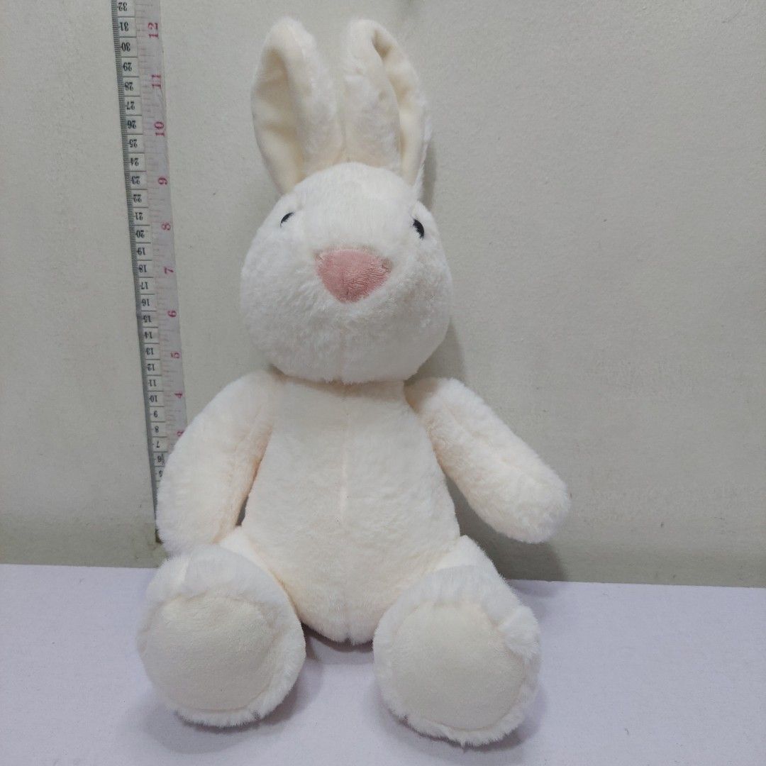 Soft Bunny Sitting Plush Toy 30cm (Category: Plushies & Soft Toys) located in Pasig City. Submitted by muffinstoysshop (Listing ID 1465850133, Image 2). Description: Soft Bunny Sitting Plush Toy 30cm - Size : 12- INCH / 30 cm - Quantity: 1 pc - Brandnew - Cleaned & Sanitized - Good Condition - What you see is what you get! - Item ON HAND ready for shipping - A great gift or collection Please keep following and supporting us, thank you 😊 #bunny #