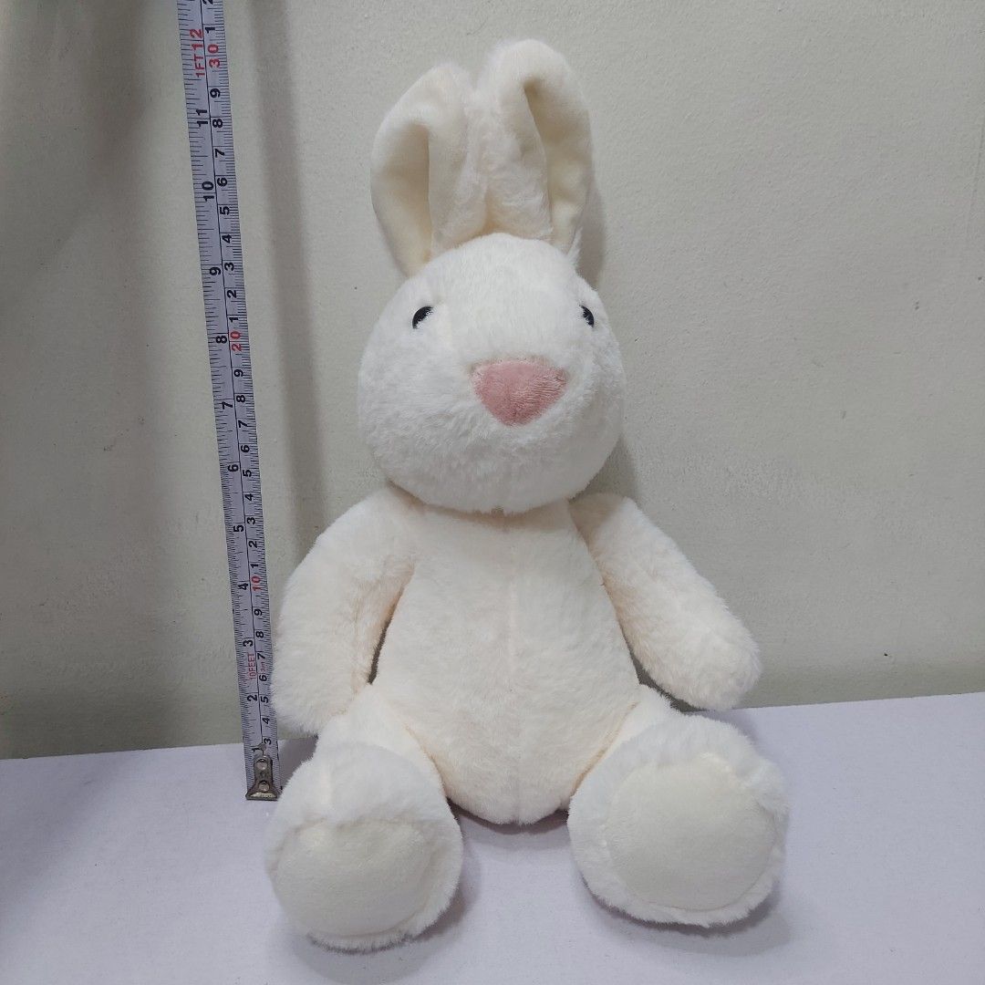 Soft Bunny Sitting Plush Toy 30cm (Category: Plushies & Soft Toys) located in Pasig City. Submitted by muffinstoysshop (Listing ID 1465850133, Image 3). Description: Soft Bunny Sitting Plush Toy 30cm - Size : 12- INCH / 30 cm - Quantity: 1 pc - Brandnew - Cleaned & Sanitized - Good Condition - What you see is what you get! - Item ON HAND ready for shipping - A great gift or collection Please keep following and supporting us, thank you 😊 #bunny #