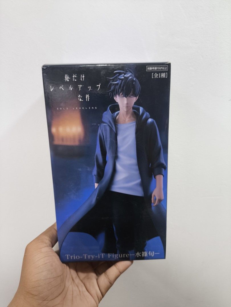 Solo leveling Sung jin-woo (Category: Figurines & Statues) located in Cabuyao City. Submitted by kurtoyscollectibles (Listing ID 1465829460, Image 2). Description: brand new and sealed product no issue.
