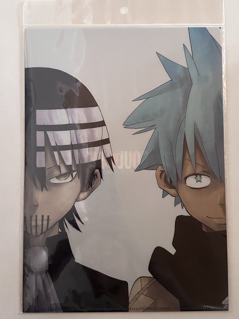 Soul Eater 20th Anniversary Clear File Set (Category: Figurines & Statues) located in Escalante. Submitted by satidayz (Listing ID 1465776985, Image 2). Description: Soul Eater 20th Anniversary Clear File Set 🌝 ☆ brand new, unused ☆ authentic, official merch ☆ dm for inquiries ☆ no rush shipping 📍negros occ. 🚛 j&t 💸 maribank, gcash.