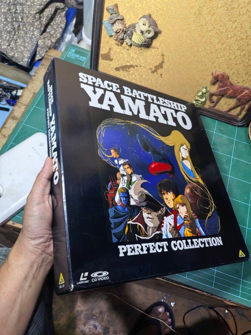 Space Battleship Yamato Perfect Collection (Category: CDs & DVDs) located in Cebu City. Submitted by dudes_villanueva (Listing ID 1465916854, Image 2). Description: Collectors Item : Space Battleship Yamato Perfect Collection (Japanese catalog number: BELL-315) 📌 Is a definitive premium LaserDisc box set released in Japan on February 25, 1990 by Bandai under its famous Emotion home video label. 📌 This collection brought the entire classic theat