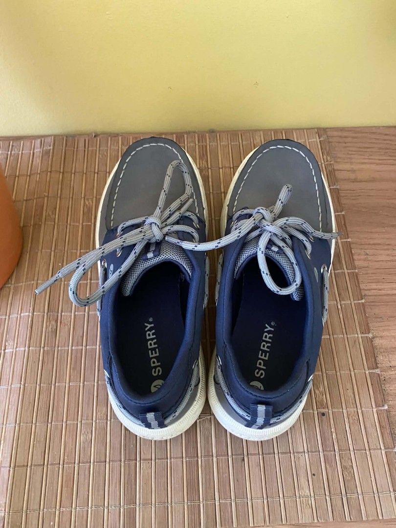 Sperry kids Shoes (Category: Babies & Kids Fashion) located in Makati City. Submitted by larasdowry (Listing ID 1465946842, Image 2). Description: Features a breathable slip-on design, speckled laces, and a grippy rubber sole. Plenty of life left. Will clean before shipping. Perfect for casual wear!.