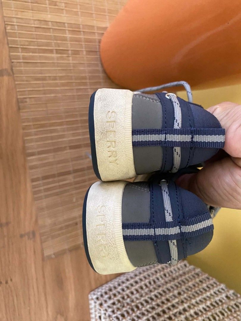 Sperry kids Shoes (Category: Babies & Kids Fashion) located in Makati City. Submitted by larasdowry (Listing ID 1465946842, Image 3). Description: Features a breathable slip-on design, speckled laces, and a grippy rubber sole. Plenty of life left. Will clean before shipping. Perfect for casual wear!.