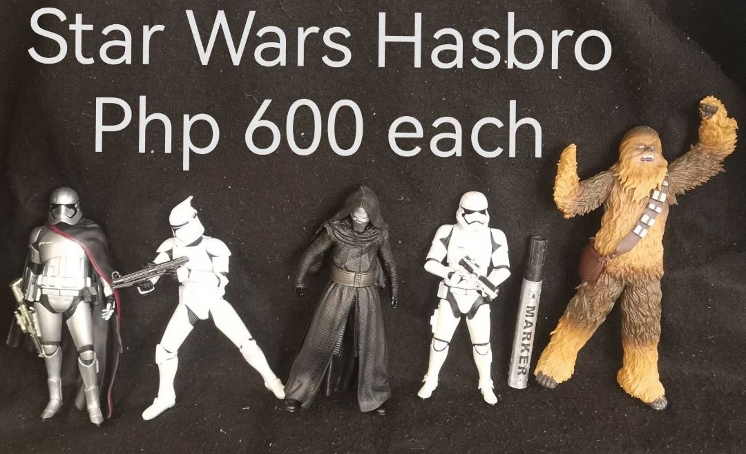 Star Wars Collection Set (Category: Character Goods) located in Los Banos. Submitted by princessbotique (Listing ID 1465896341, Image 1). Description: Star Wars Collection Set Preloved As is WYSIWYG First come First Serve Please add shipping fee From Los Banos Laguna Meetups per arrangement MOP GCash first to pay basis No reservations No COD No checkout PM MY PAGE if interested Please Like and Follow .