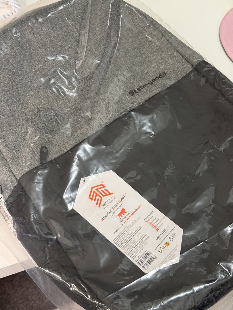STM Goods Australia Laptop Backpak 16” (Category: Backpacks) located in Angeles City. Submitted by addtoaki (Listing ID 1465801612, Image 2). Description: STM Goods Laptop Backpack (16”) Color: Black and Grey Brand new and not opened and not used MOD: jnt direct MOP: gcash only .