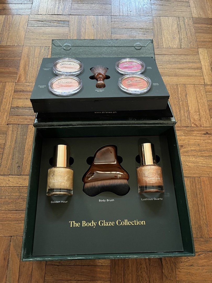Strokes The Body Glaze Collection Makeup Box (Category: Makeup) located in Makati City. Submitted by yoursecondbest (Listing ID 1465795992, Image 3). Description: Exp. 06/2027.