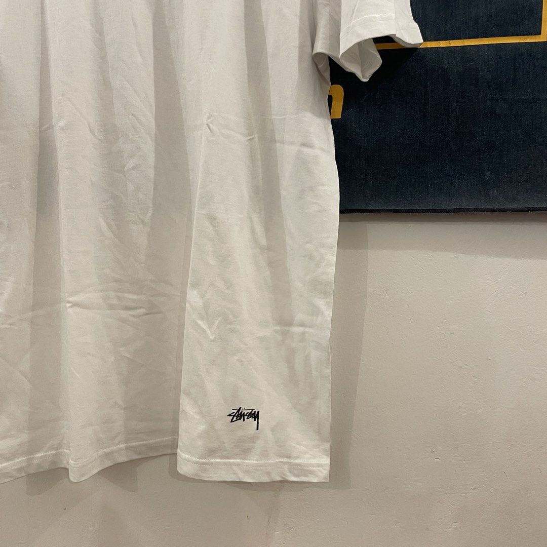 Stussy Basic Logo Shirt (Category: Tshirts & Polo Shirts ) located in Goa. Submitted by jackedstuff (Listing ID 1465910719, Image 3). Description: No issues Medium 29 length 21 width.