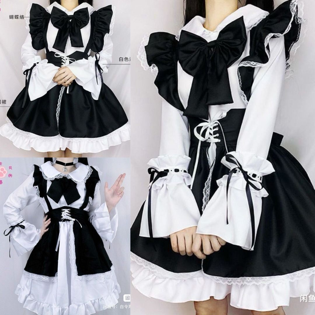 SUNNY - Maid Dress Set (Category: Dresses) located in General Trias. Submitted by Ashantyscollezion (Listing ID 1465798533, Image 2). Description: ✏️ 𝘒𝘪𝘯𝘥𝘭𝘺 𝘕𝘰𝘵𝘦: - 𝘗𝘭𝘦𝘢𝘴𝘦 𝘤𝘩𝘦𝘤𝘬 𝘢𝘭𝘭 𝘥𝘦𝘵𝘢𝘪𝘭𝘴 𝘪𝘯 𝘵𝘩𝘦 𝘤𝘢𝘱𝘵𝘪𝘰𝘯𝘴. - 𝘋𝘪𝘮𝘦𝘯𝘴𝘪𝘰𝘯𝘴 𝘢𝘭𝘳𝘦𝘢𝘥𝘺 𝘰𝘯 𝘵𝘩𝘦 𝘱𝘩𝘰𝘵𝘰. -𝘱𝘦𝘵𝘵𝘪𝘤𝘰𝘢𝘵, 𝘳𝘪𝘣𝘣𝘰𝘯 𝘢𝘯𝘥 𝘰𝘵𝘩𝘦𝘳 𝘴𝘵𝘺𝘭𝘪𝘯𝘨 𝘪𝘵𝘦𝘮𝘴 𝘢𝘳𝘦 𝘯𝘰𝘵 𝘪𝘯𝘤𝘭𝘶𝘥𝘦𝘥. 𝘍𝘰𝘳 𝘧𝘭𝘢𝘸𝘴 𝘢𝘯𝘥 𝘰