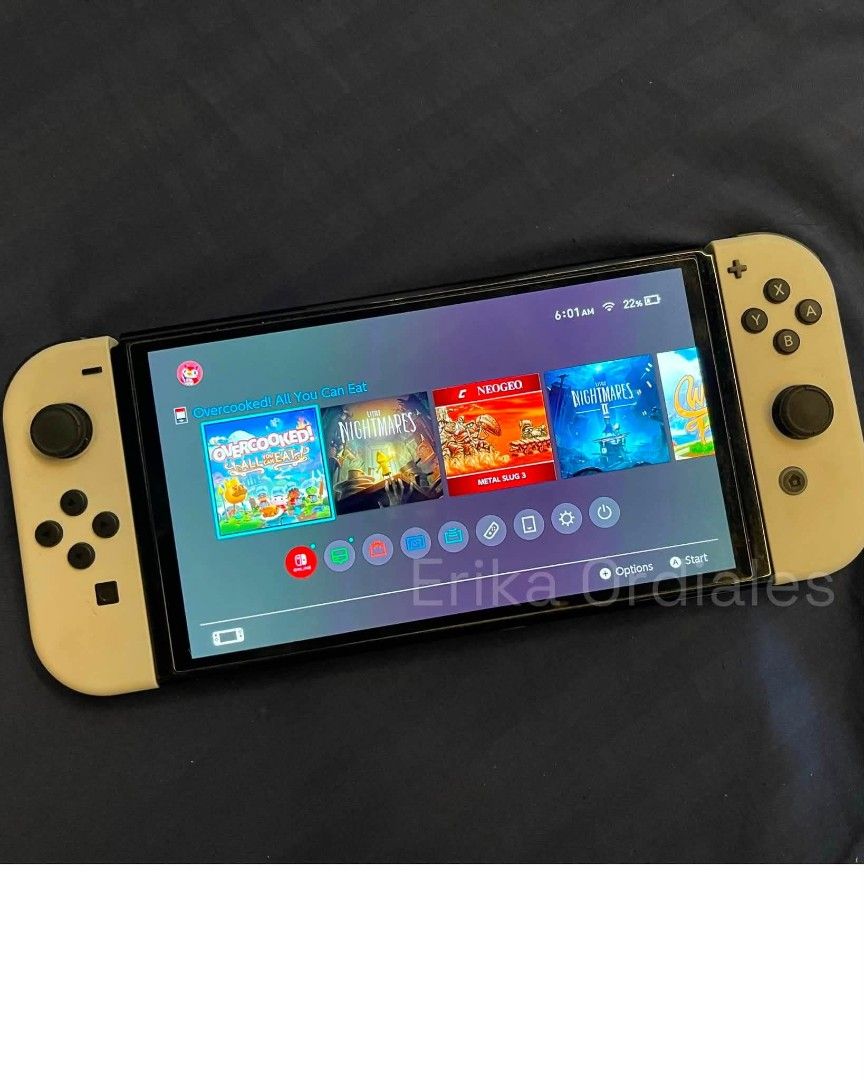 Switch OLED (Category: Nintendo) located in Manila. Submitted by erikamaeor35760 (Listing ID 1465799774, Image 1). Description: .
