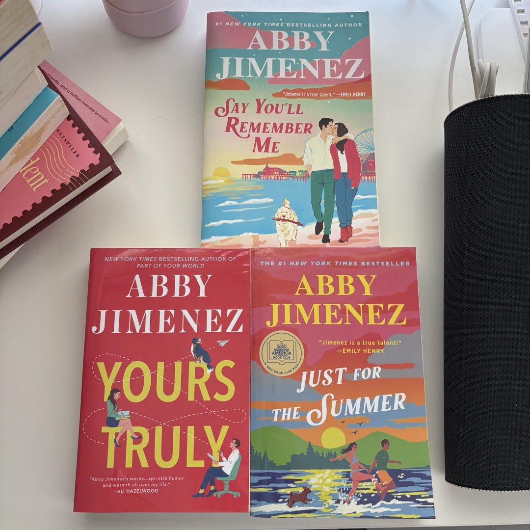 TAKE ALL Abby Jimenez Books (Category: Storybooks) located in Rizal. Submitted by sugarspice1214 (Listing ID 1465840361, Image 1). Description: All read once, all original and premium condition :).